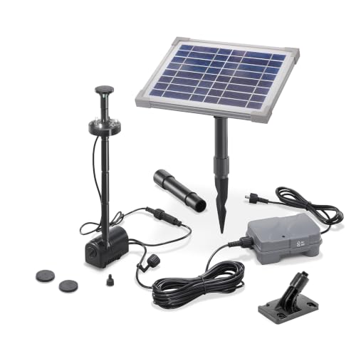 esotec Solar Teichpumpenset 160 l/h Gartenteichpumpe
