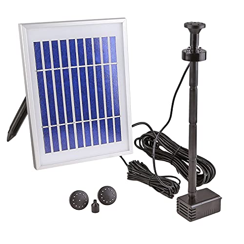 CLGarden NKASP4 Solarpumpe für Miniteich