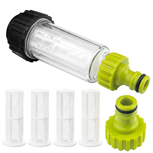 GZkushi Wasserfilter Set 3/4 Zoll Gartenpumpe Hochdruckreiniger 4,58