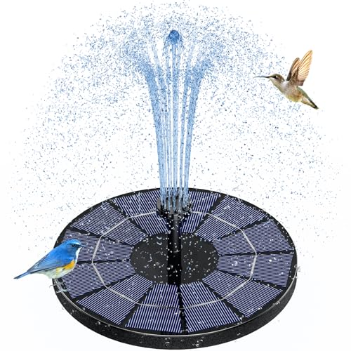 AISITIN Solarbrunnen 3.5W Teichpumpe