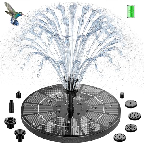 AISITIN Fuente Solar Bomba 3,5W Springbrunnen