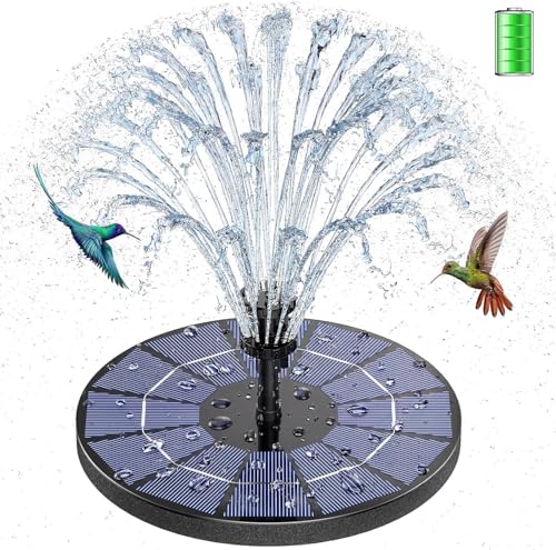 AISITIN Fuente Solar Bomba 3,5W Springbrunnen