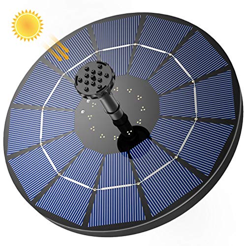 AISITIN Solar Springbrunnen 3,5W mit Akku 4,5 von 5